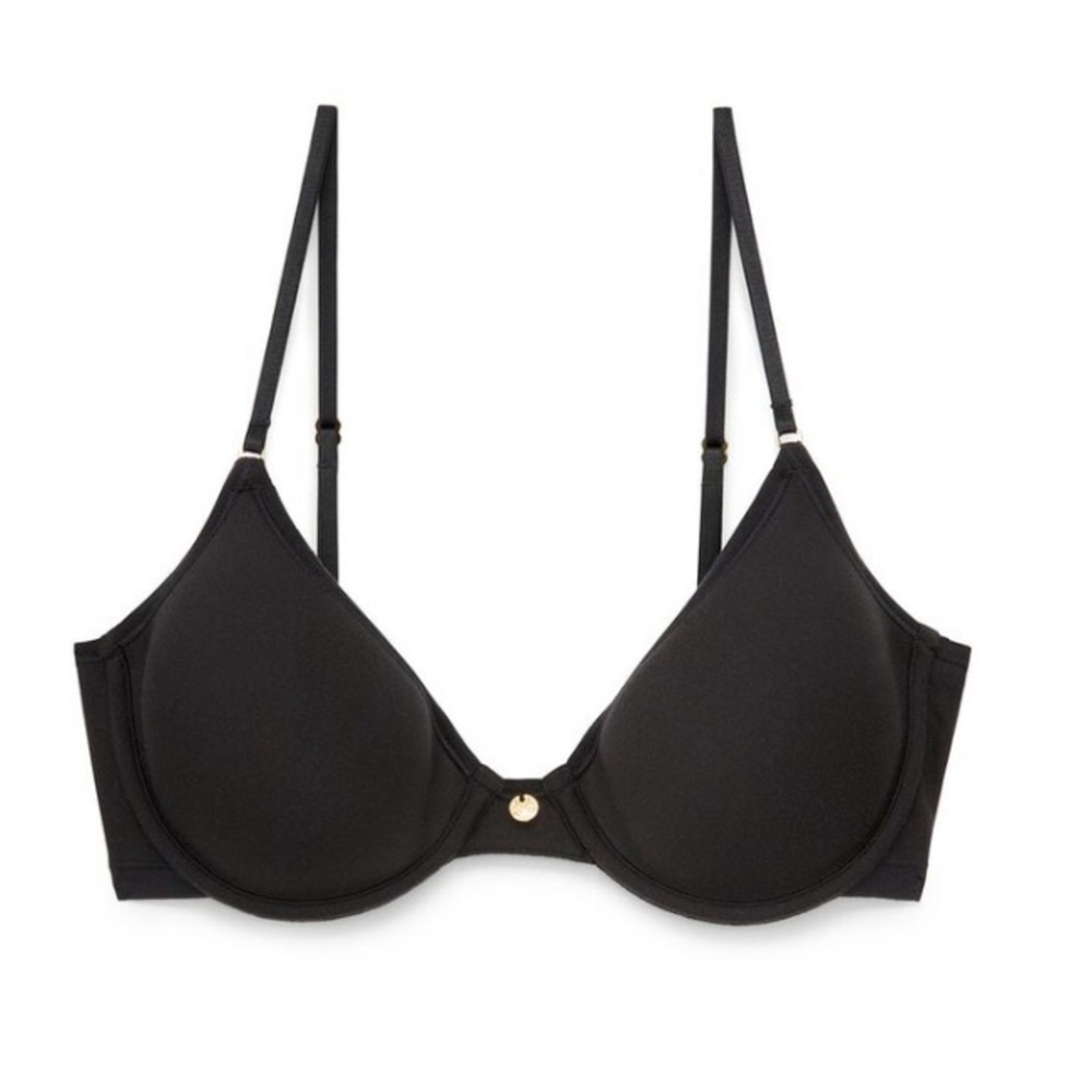 Black Lightly Lined Bra - image 3